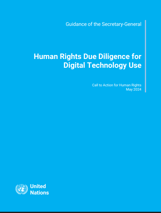Human Rights Due Diligence for Digital Technology Use